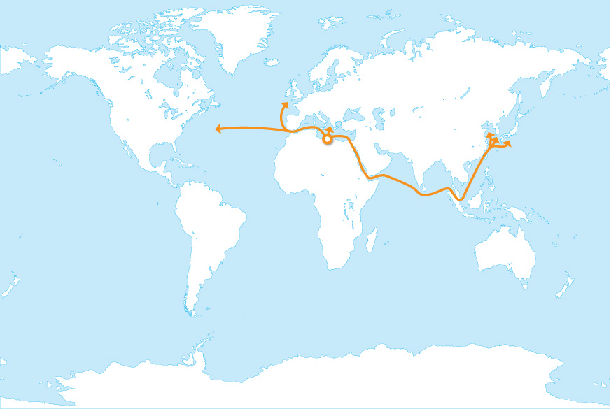 Oil_and_Gas_Ships_slidexx_oil_trade_routes_north_africa